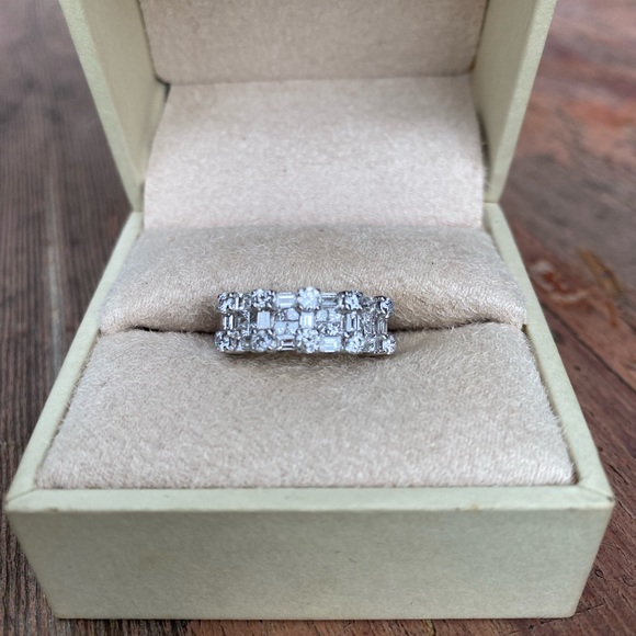 SOLD Levian diamond ring 18k white gold - Picture 2 of 11